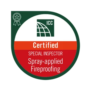 Certified Special Inspector, Spray-Applied Fireproofing