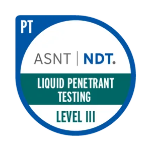 ASNT NDT Liquid Penetrant Testing Level 3